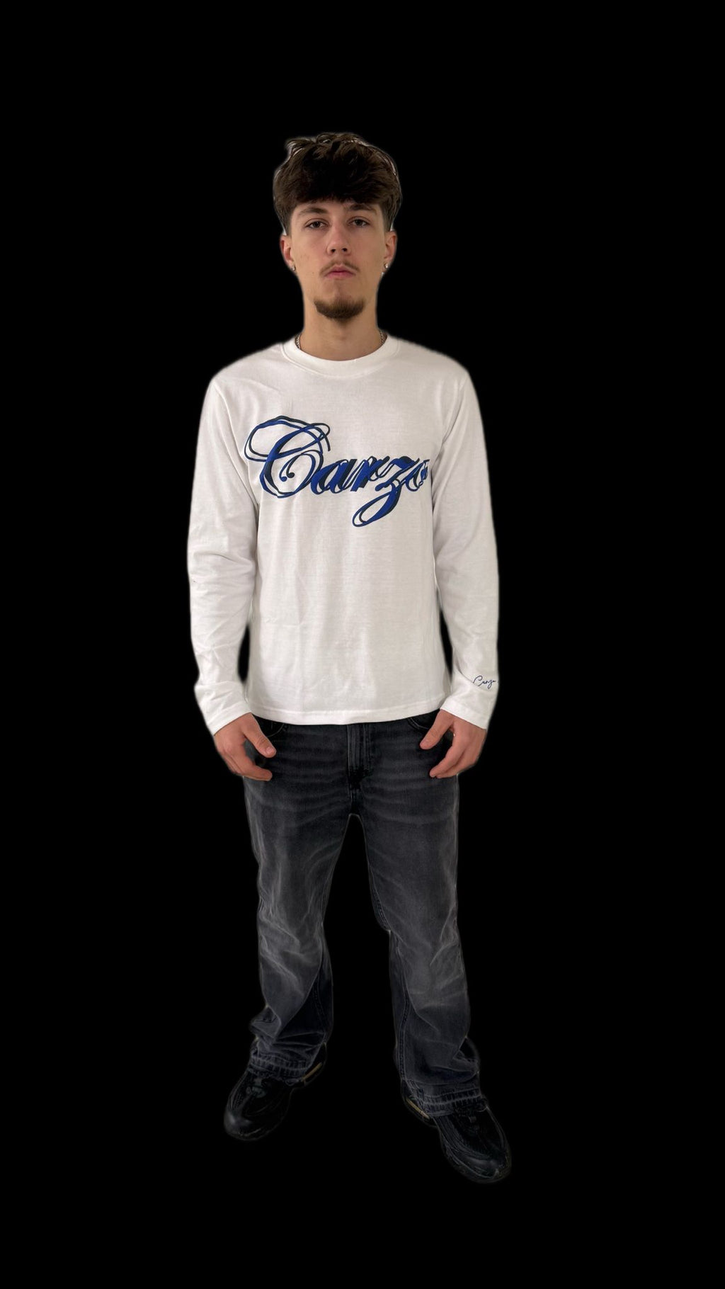White Carzo Longsleeve
